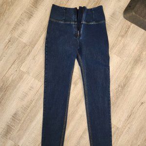 Livify Freddy's dark blue, high waist jeans